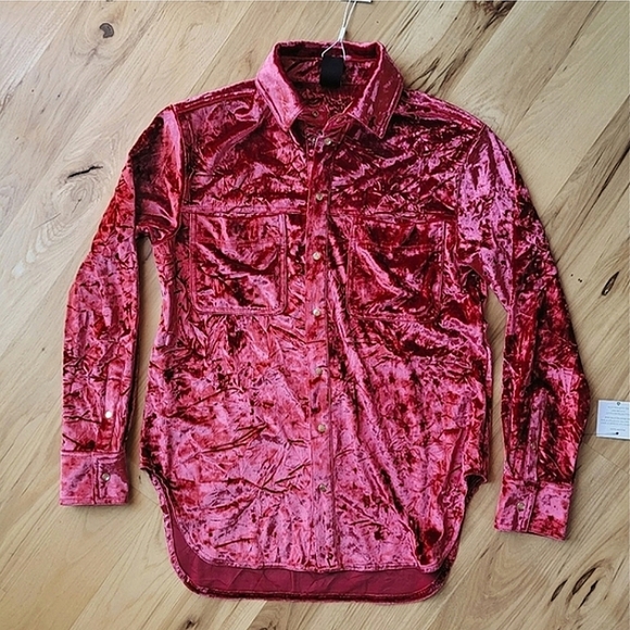 Rare PE Nation Apparatus Velvet Shirt - Picture 2 of 16